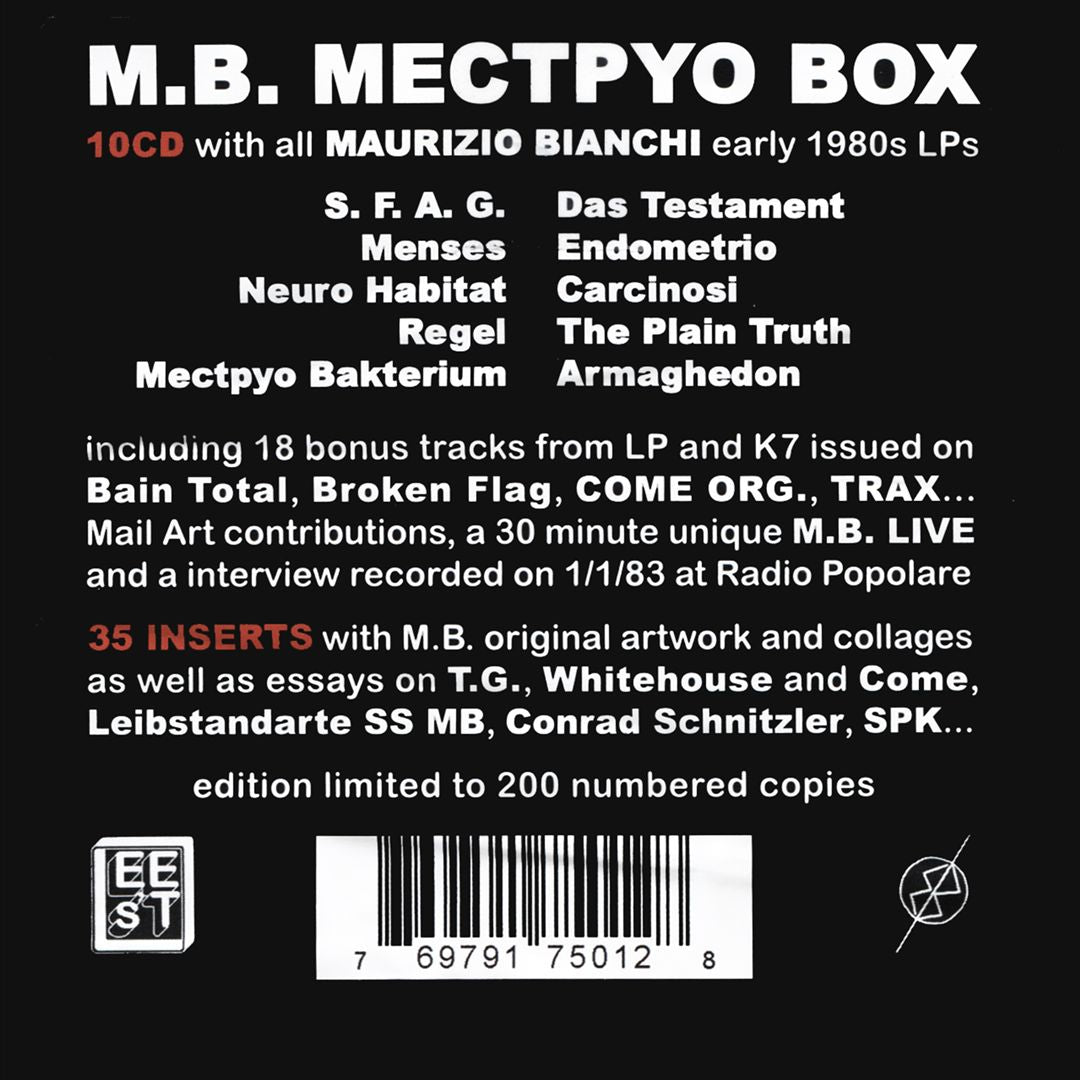 Mectpyo Box cover art