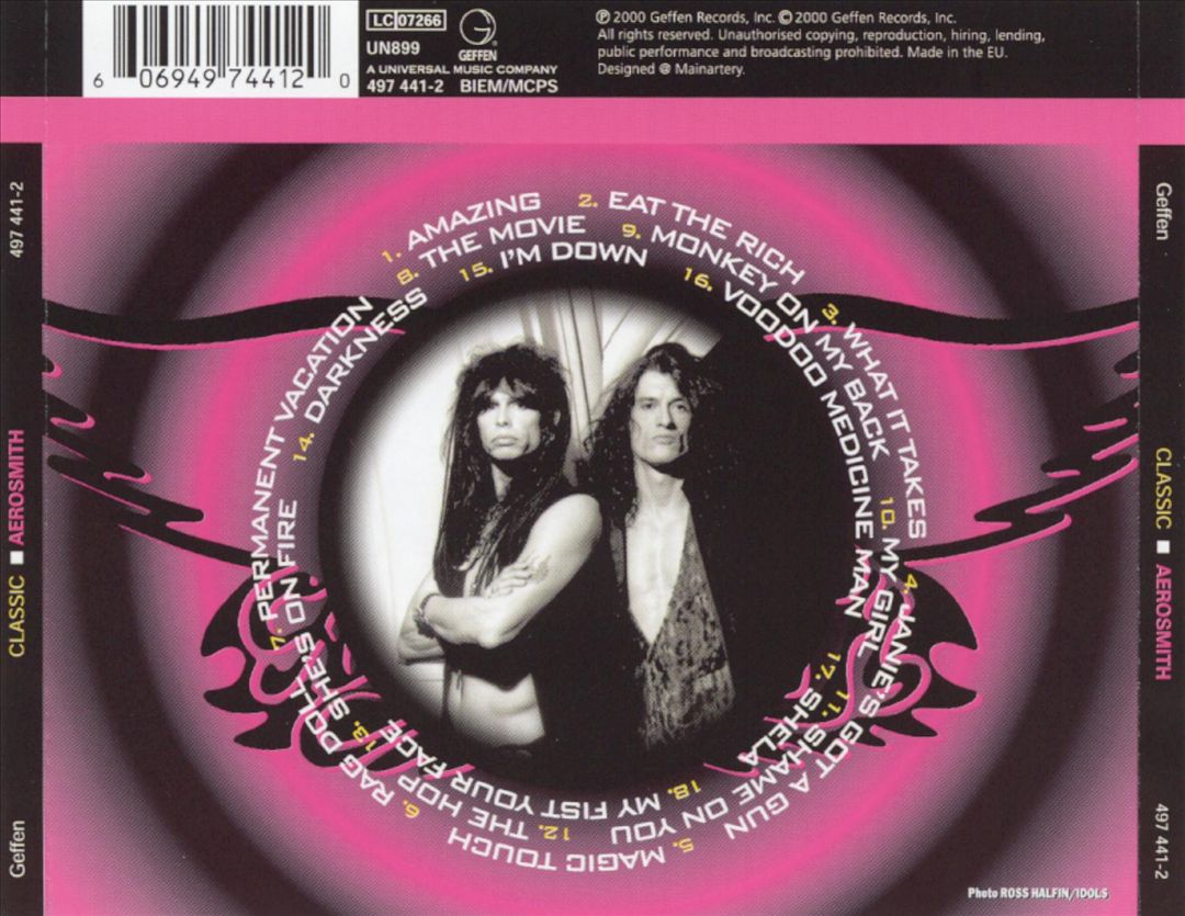 Classic Aerosmith: The Universal Masters Collection cover art