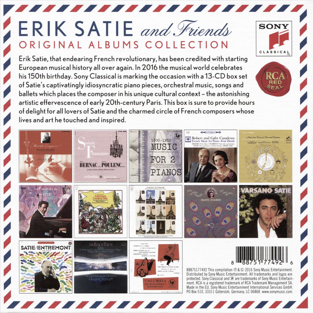 Erik Satie and Friends cover art