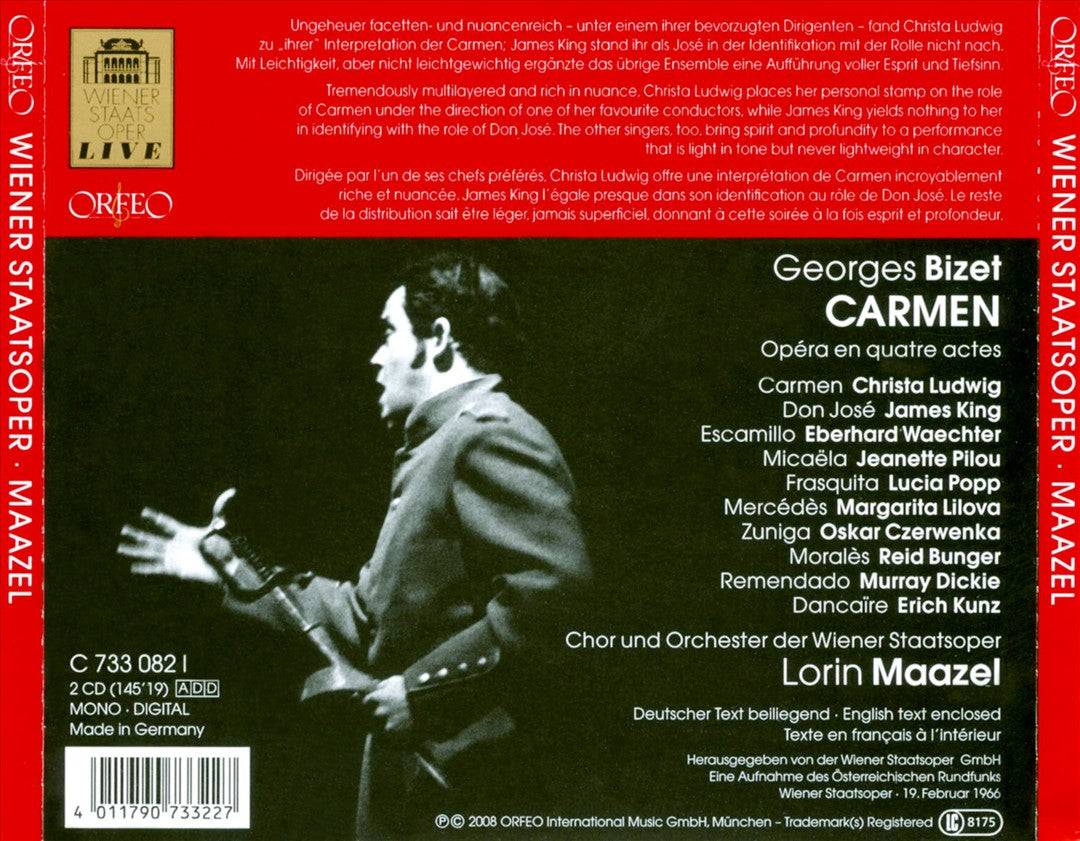 Bizet: Carmen cover art