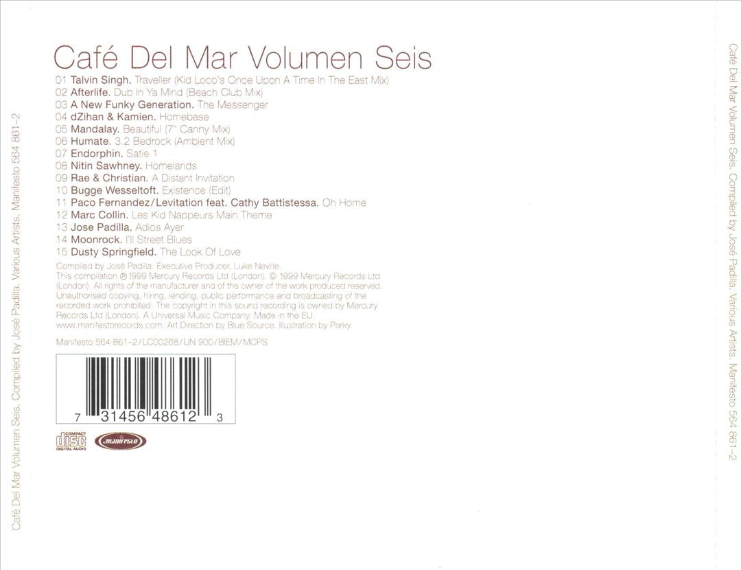 Café del Mar, Vol. 6 cover art