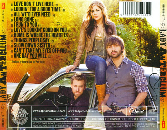 Lady Antebellum cover art