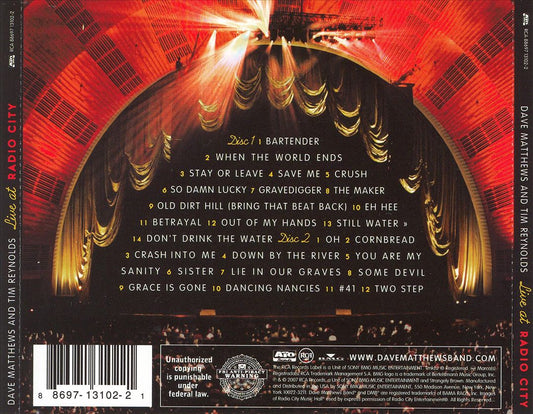 Live at Radio City Music Hall cover art