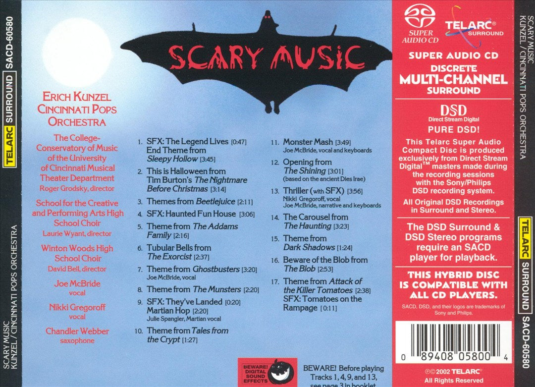 Scary Music cover art