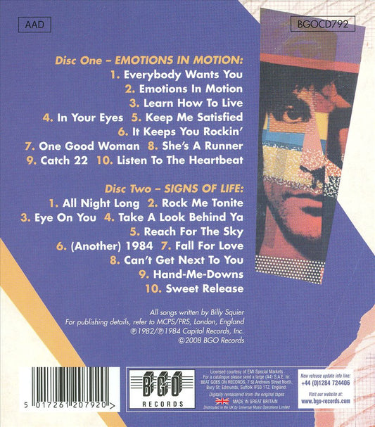 Emotions in Motion/Signs of Life cover art