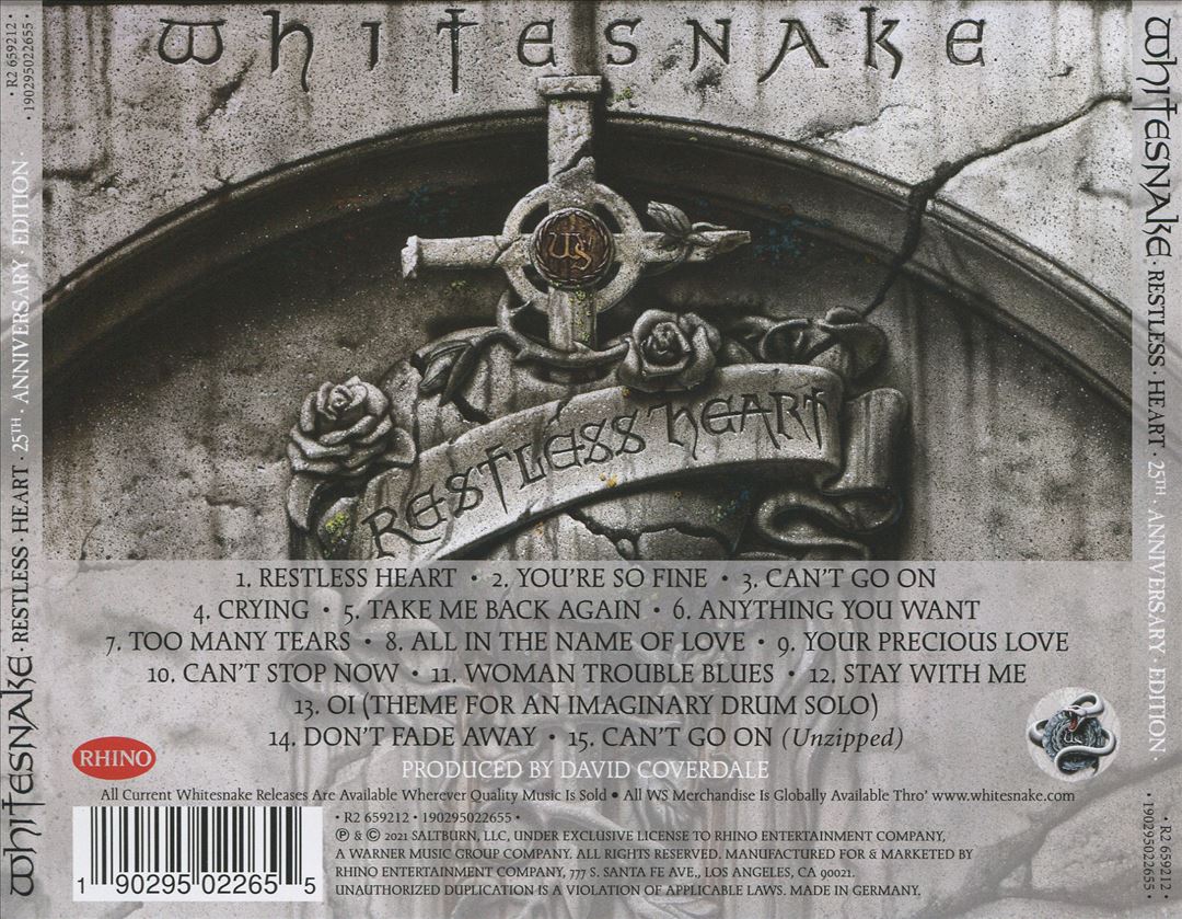 Restless Heart [25th Anniversary Edition] cover art