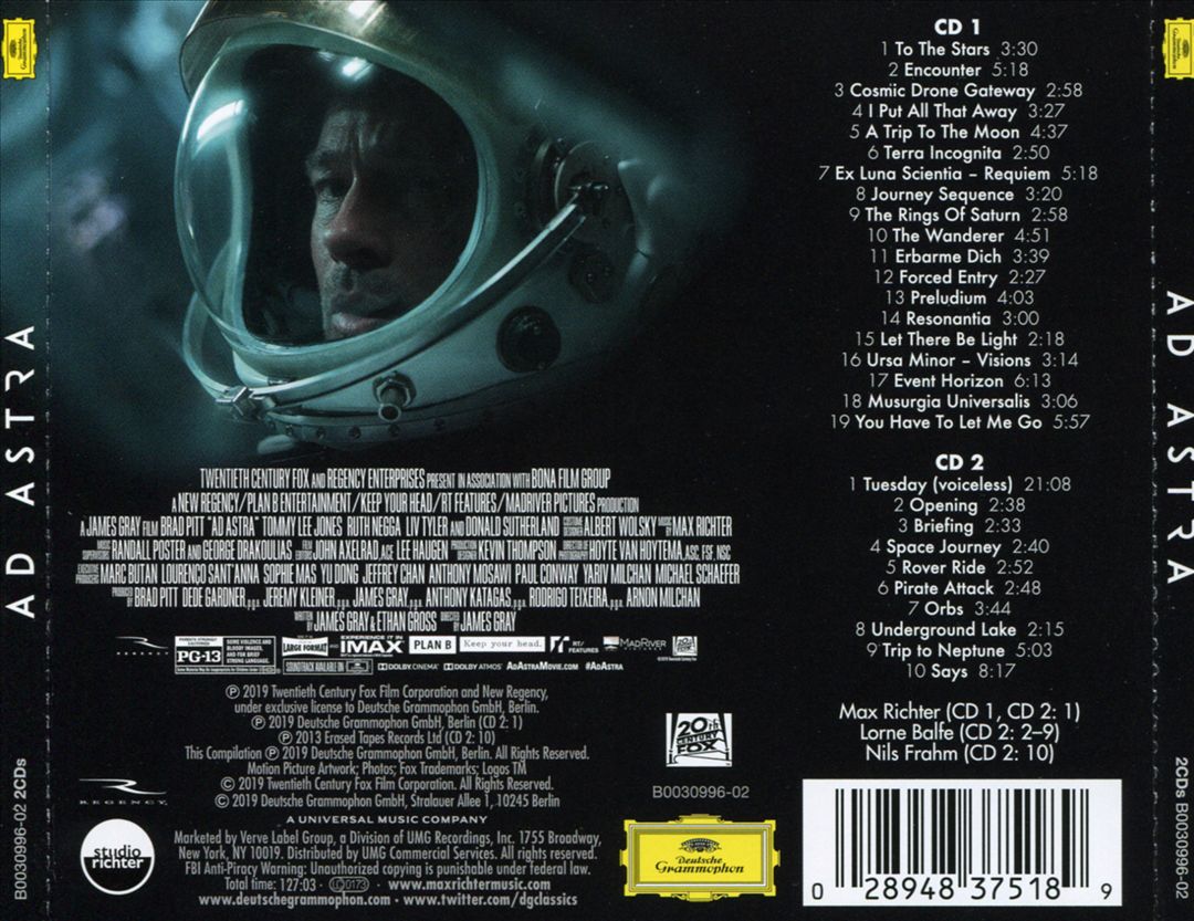 Ad Astra [Original Motion Picture Soundtrack] cover art