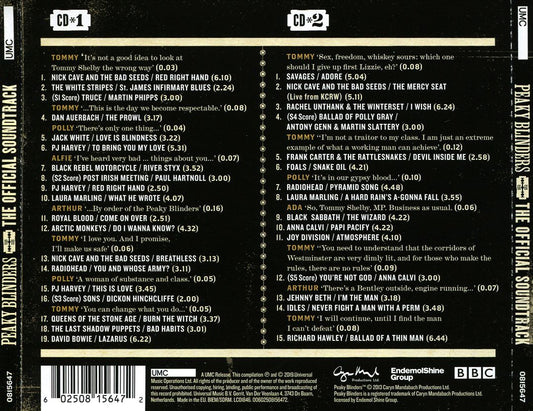 Peaky Blinders, Seasons 1–5 [Original TV Soundtrack] cover art