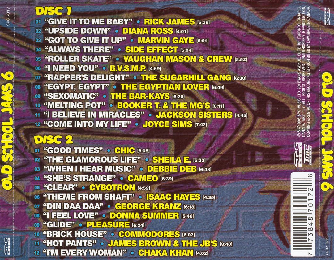 Old School Jams, Vol. 6 cover art