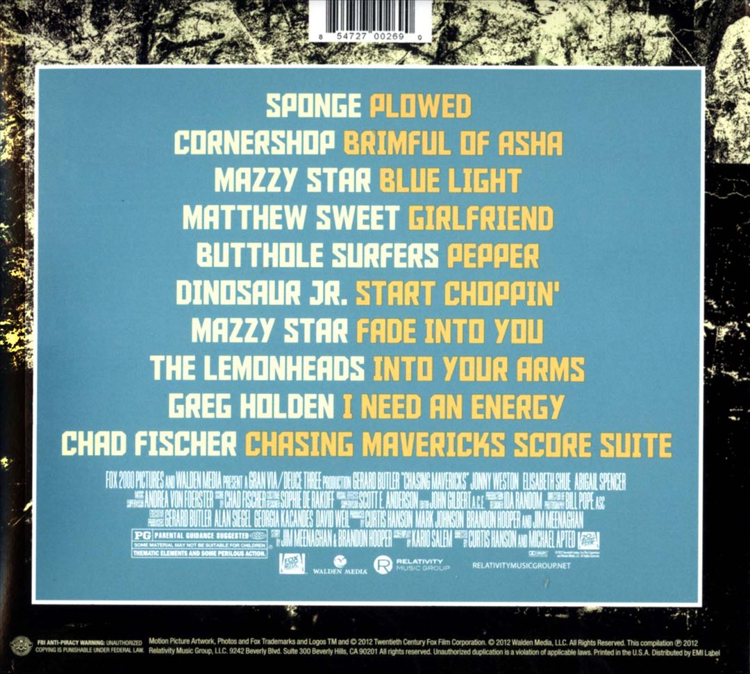 Chasing Mavericks [Original Soundtrack] cover art