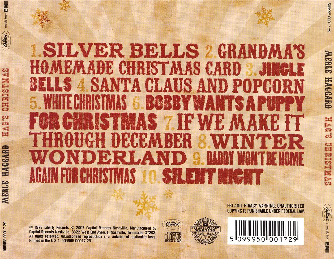 Hag's Christmas cover art