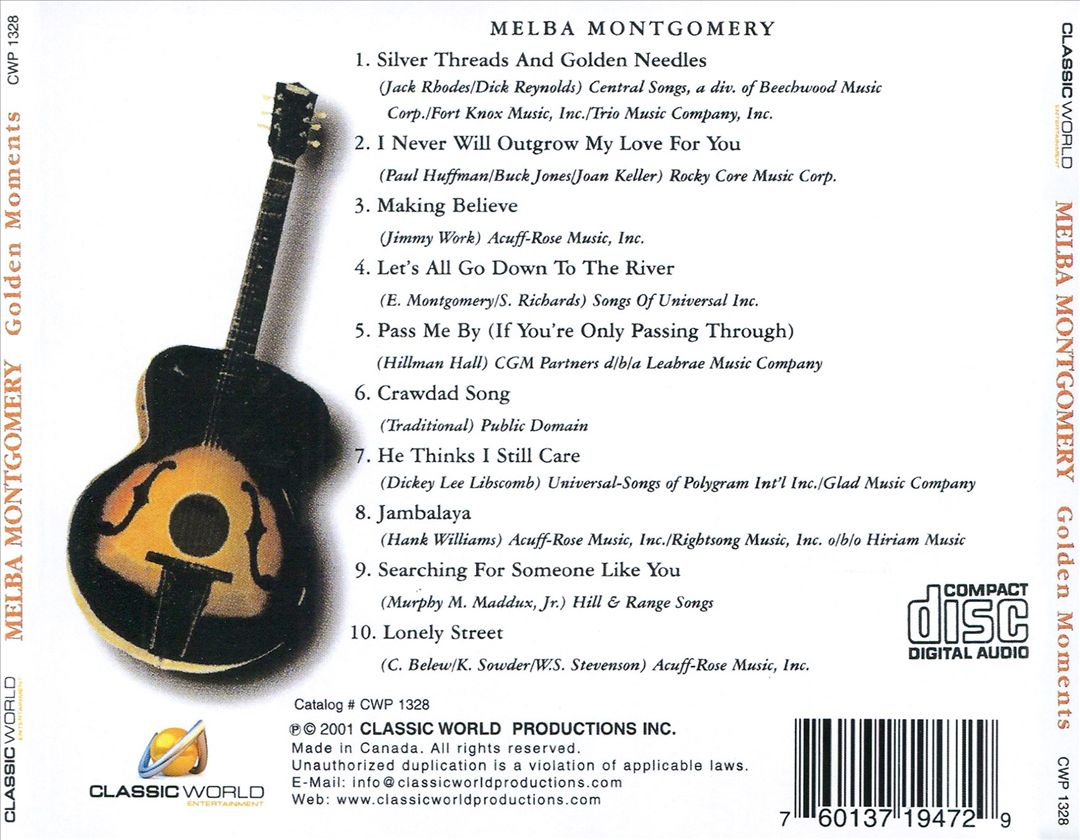 Golden Moments cover art