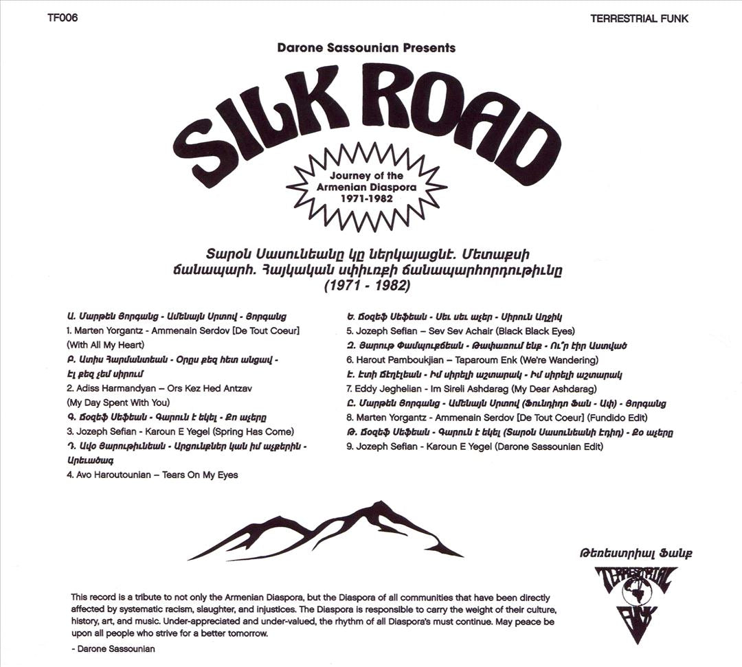 Silk Road: Journey of the Armenian Diaspora cover art