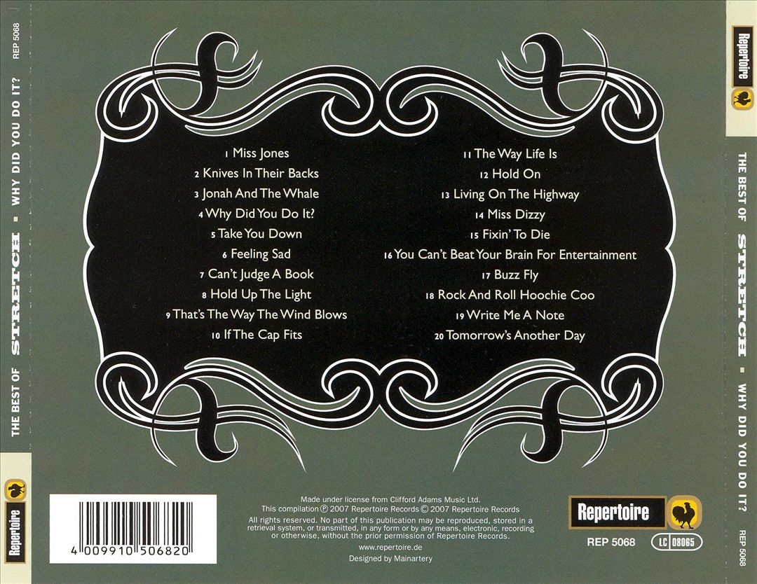 Why Did You Do It?: The Best of Stretch cover art