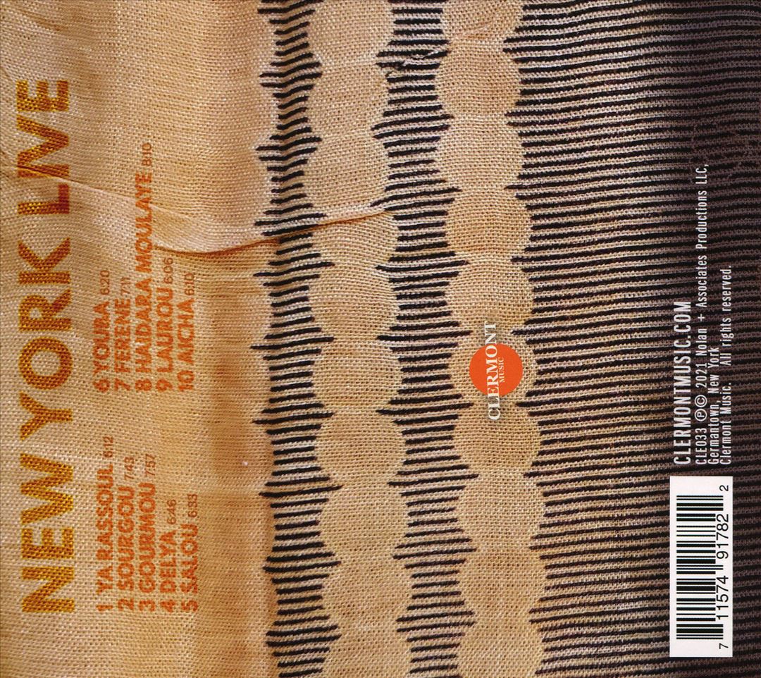 Live in New York cover art