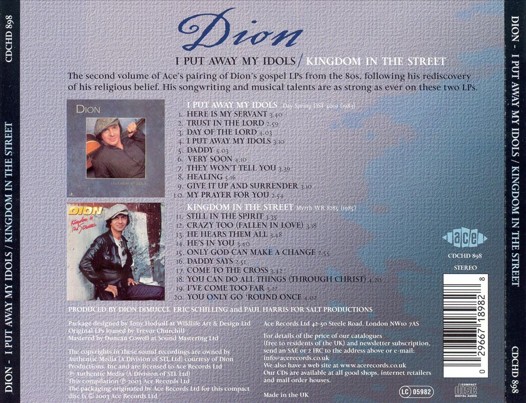 I Put Away My Idols/Kingdom in the Streets cover art