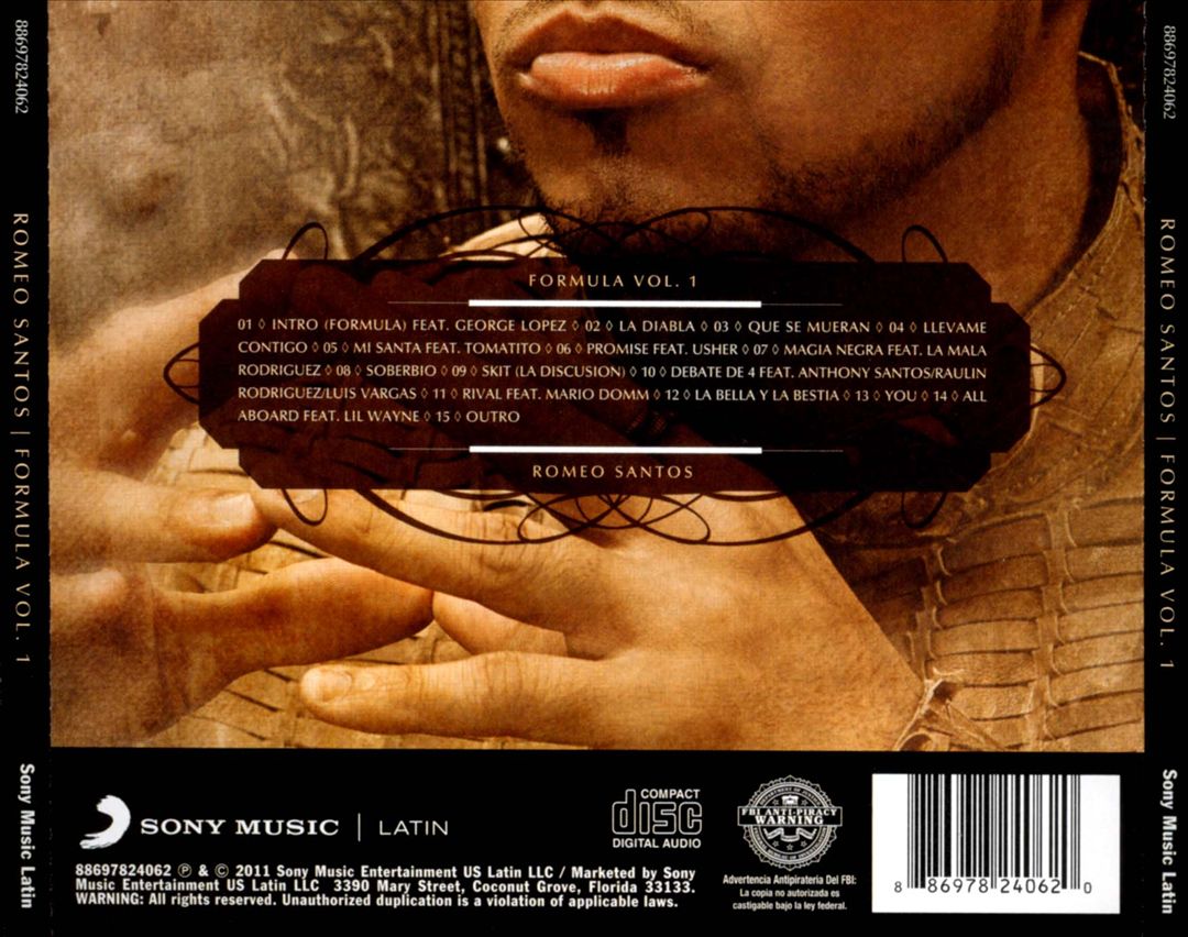 Formula, Vol. 1 cover art