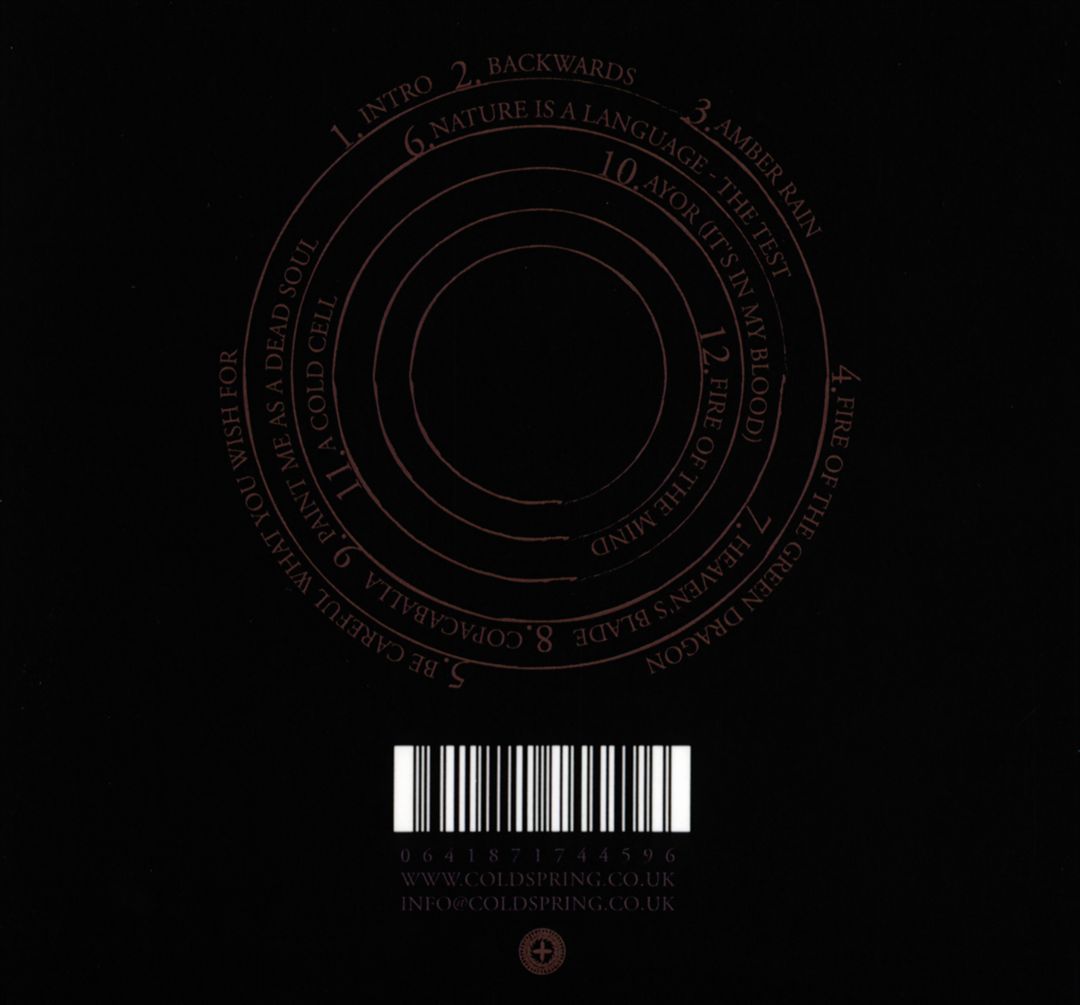 Backwards cover art