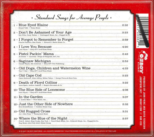 Standard Songs for Average People cover art