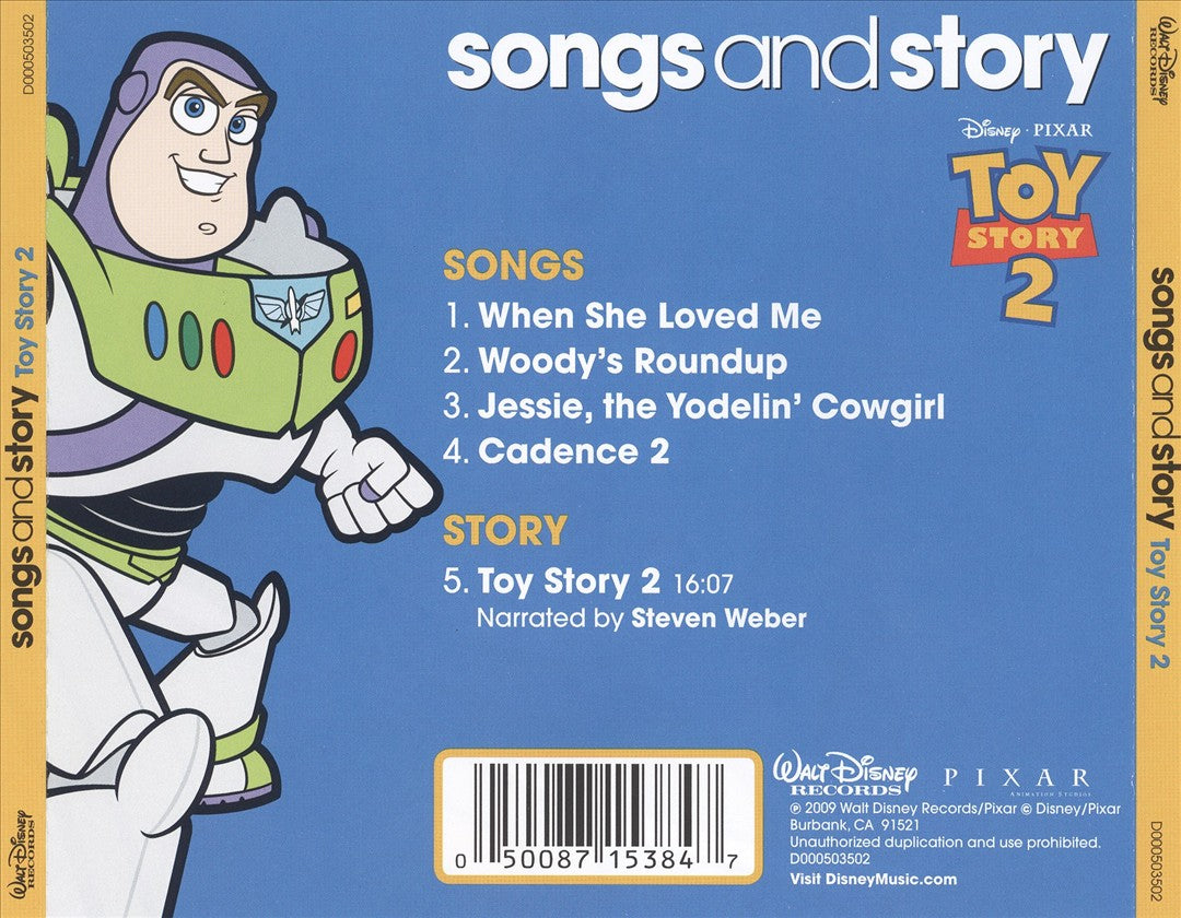 Songs and Story: Toy Story 2 cover art