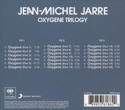 Oxygène Trilogy cover art
