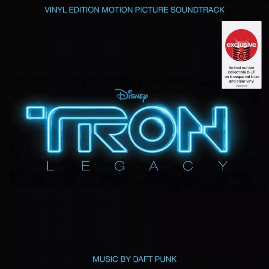 TRON: Legacy [Original Motion Picture Soundtrack] [Curacao Blue/Clear 2 LP] cover art