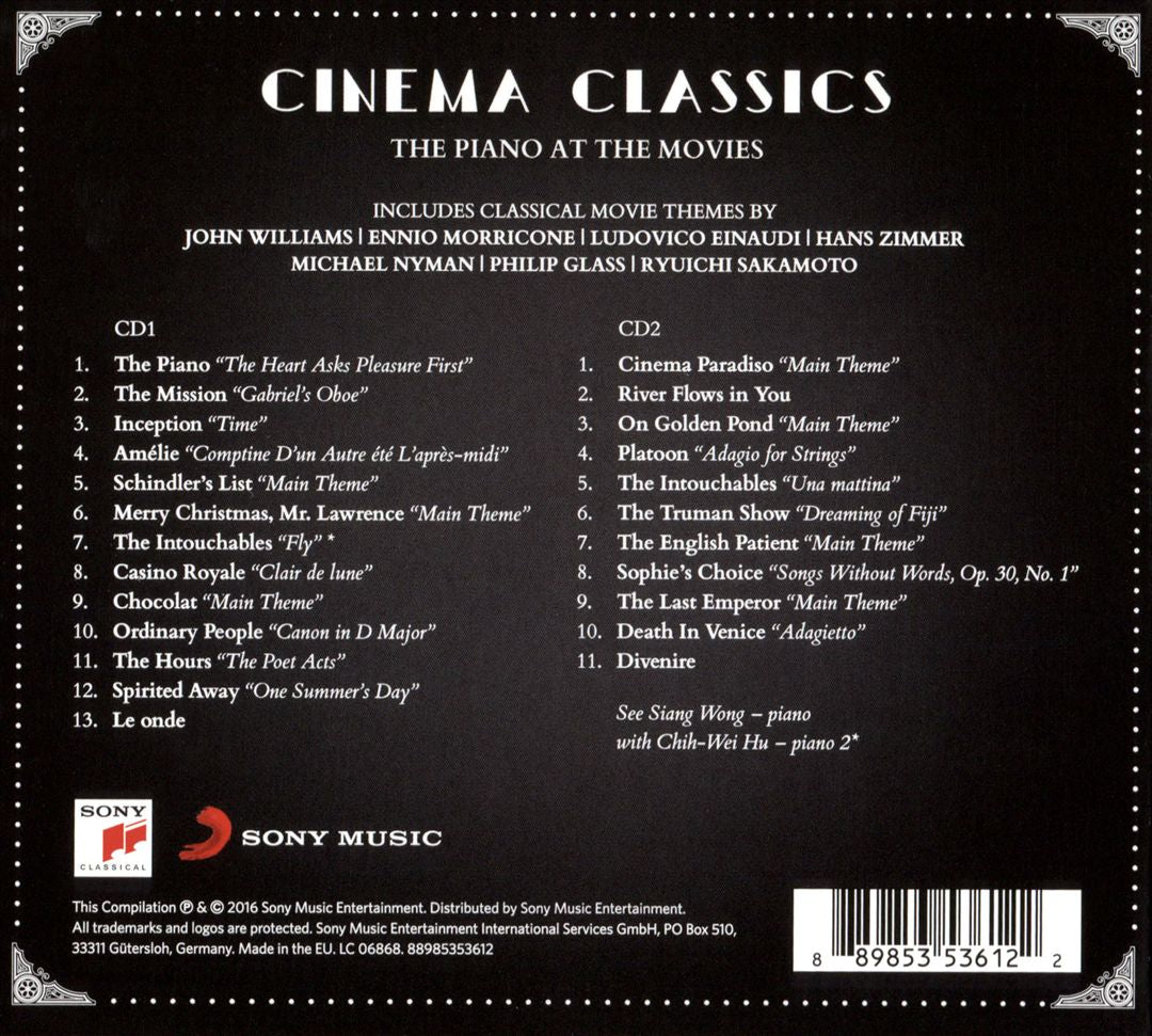 Cinema Classics: The Piano at the Movies cover art