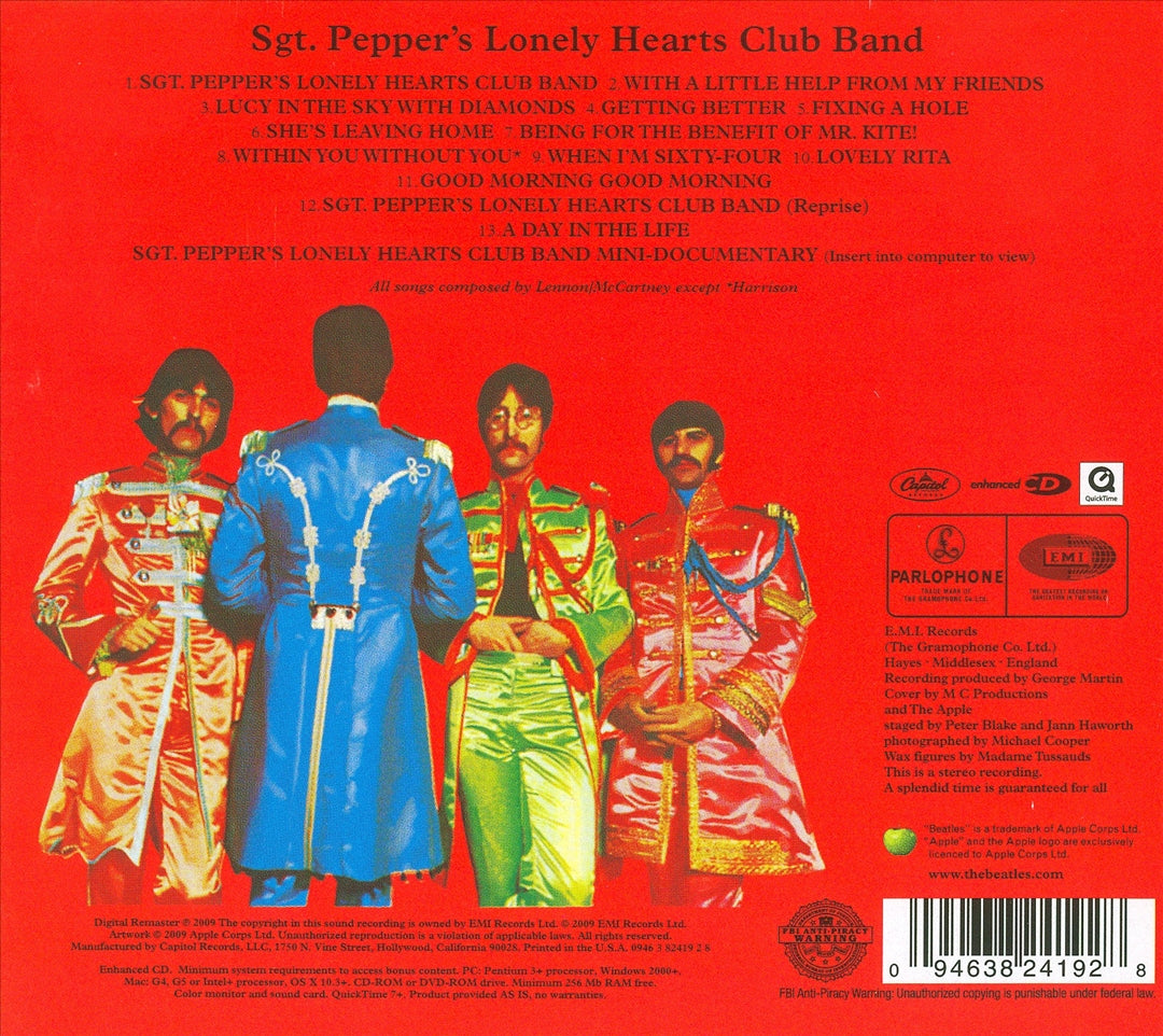 Sgt. Pepper's Lonely Hearts Club Band cover art