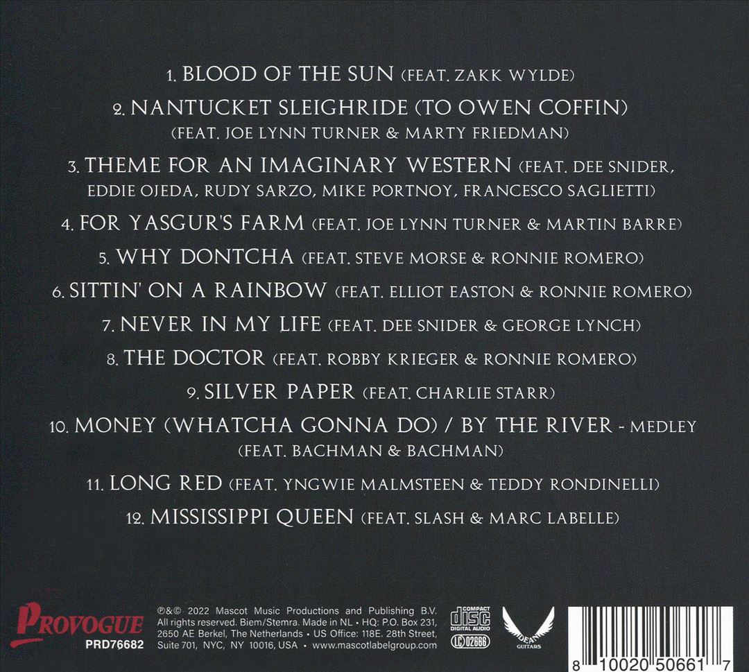Legacy: A Tribute to Leslie West cover art