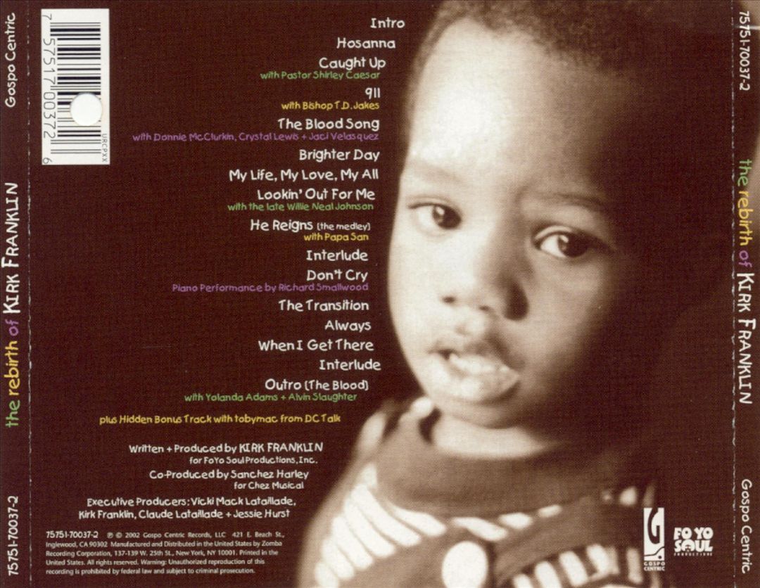 Rebirth of Kirk Franklin cover art