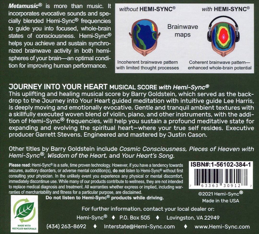 Journey Into Your Heart Musical Score cover art