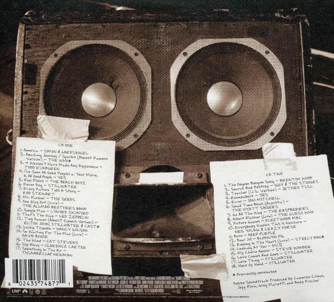 Almost Famous [20th Anniversary Edition] cover art