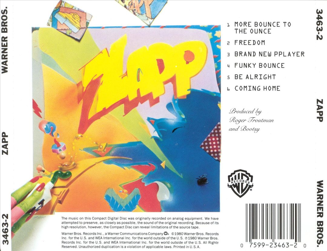 Zapp I cover art