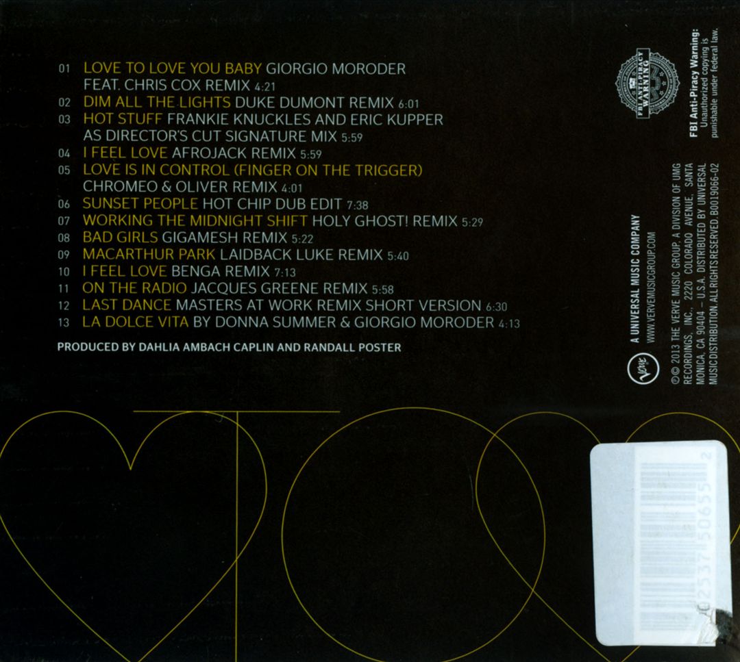 Love to Love You Donna cover art
