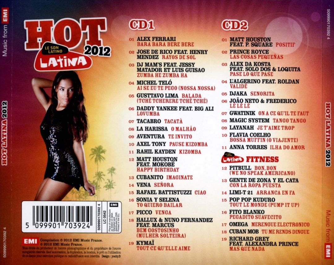Hot Latina 2012 cover art