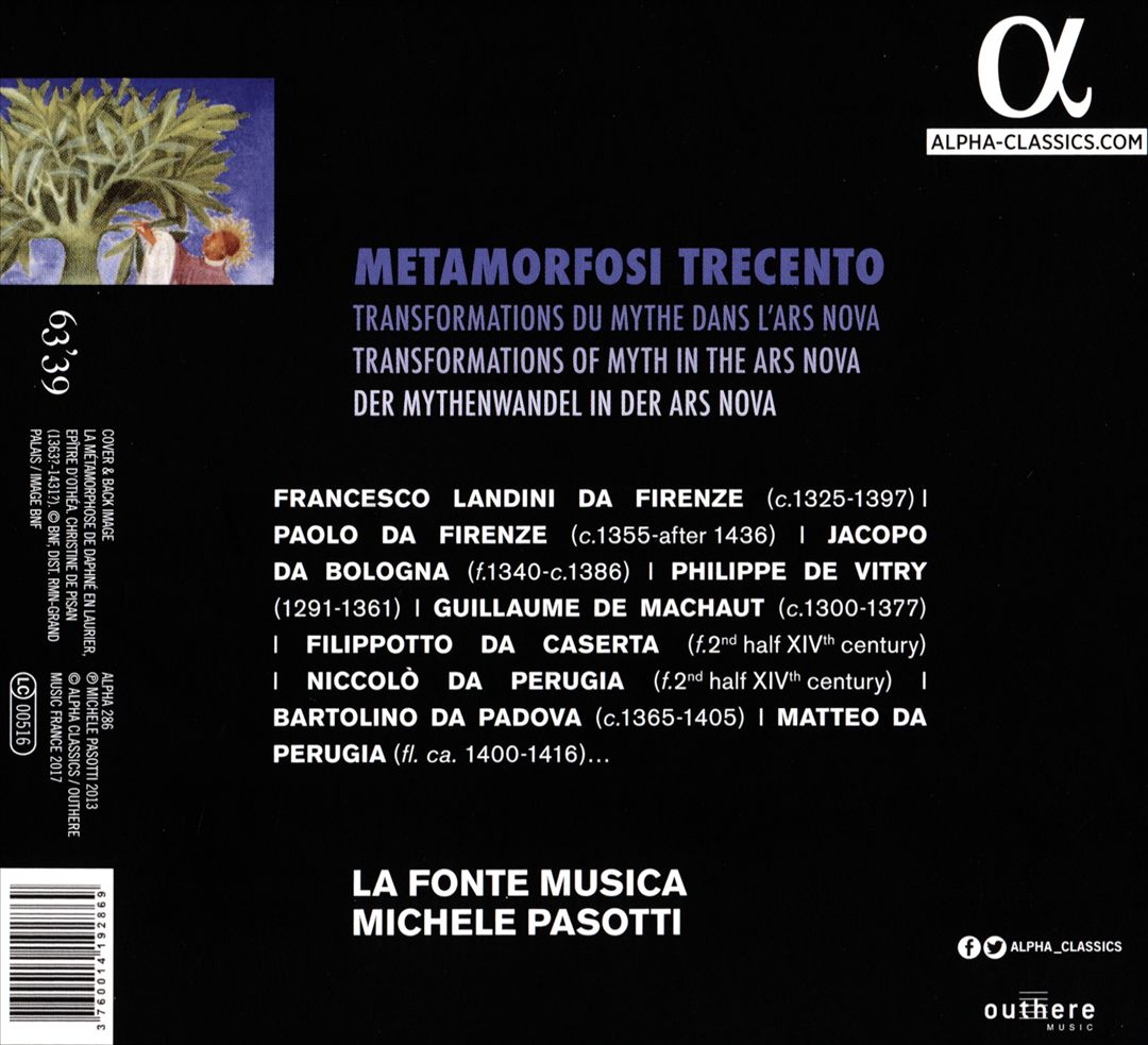 Metamorfosi Trecento cover art