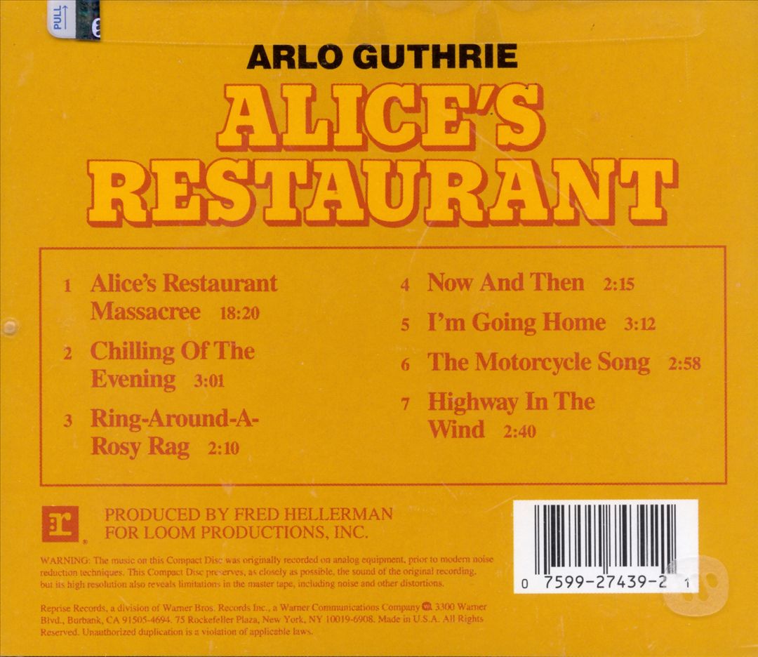 Alice's Restaurant cover art