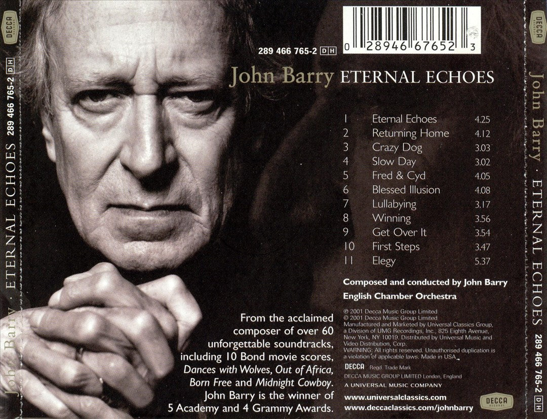 John Barry: Eternal Echoes cover art