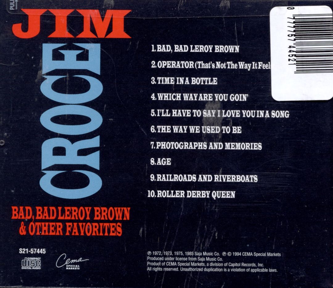 Bad, Bad Leroy Brown & Other Favorites [CEMA] cover art