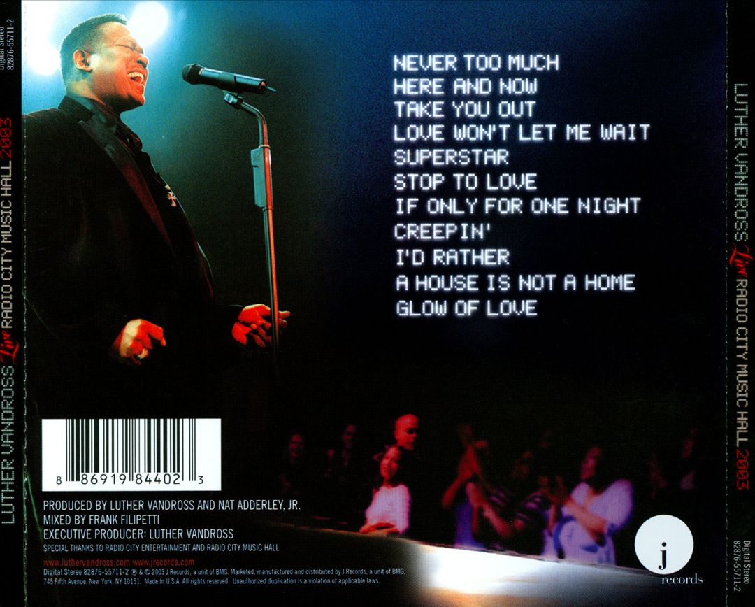 Live Radio City Music Hall 2003 cover art