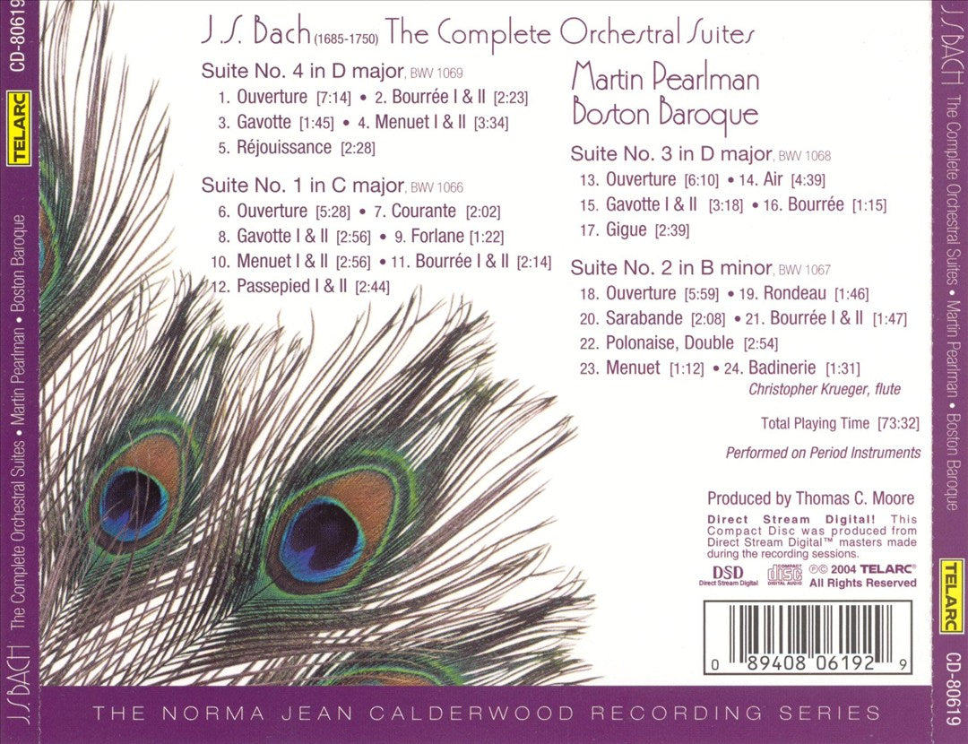 J.S. Bach: The Complete Orchestral Suites cover art