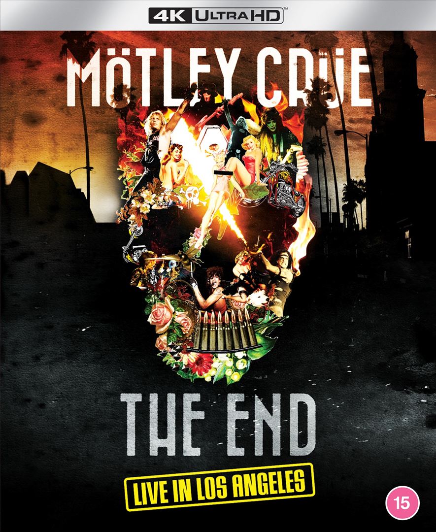 Mötley Crüe: The End - Live in Los Angeles [4K Ultra HD Blu-ray] cover art