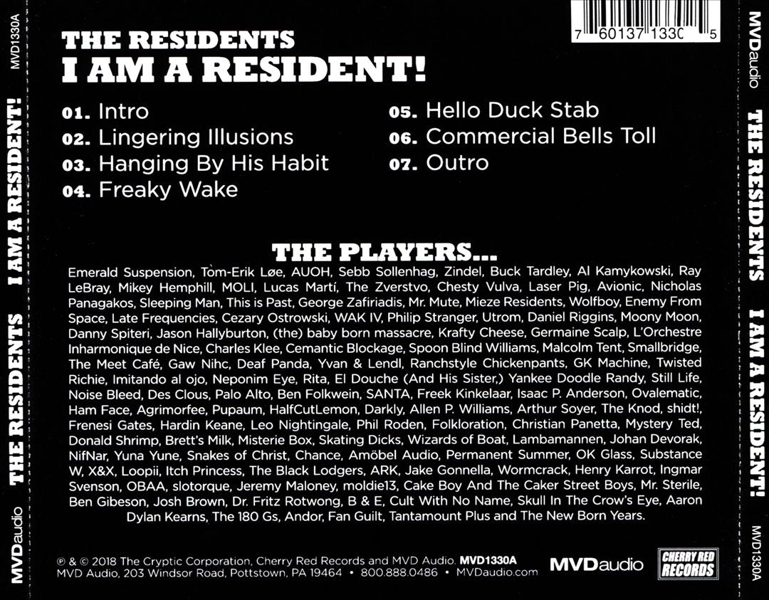 I Am a Resident! cover art