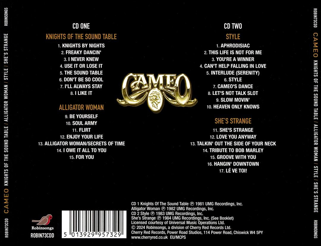 Kights of the Soundtable/Alligator Woman/Style/She's Strange cover art