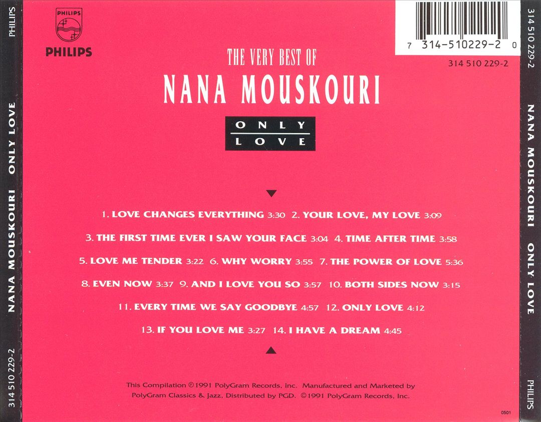 Only Love: The Best of Nana cover art