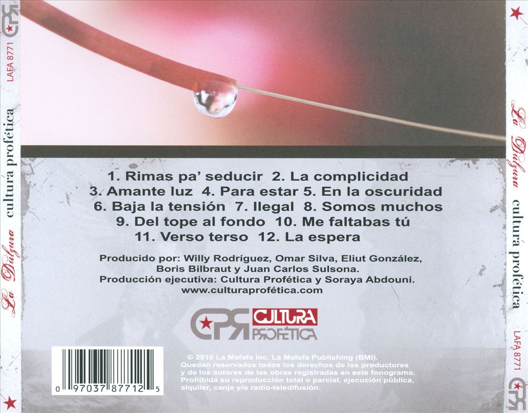 Dulzura (the Sweetness) cover art
