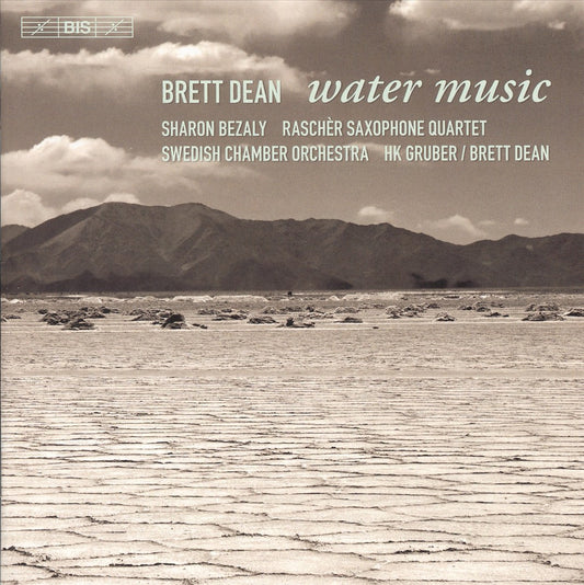 Brett Dean: Water Music cover art