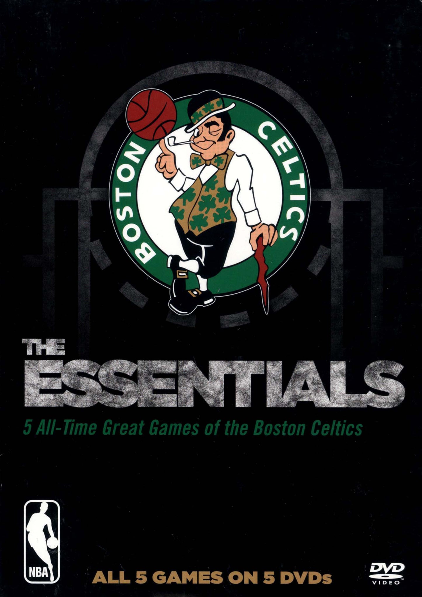 NBA Essential Games of the Boston Celtics [5 Discs] cover art