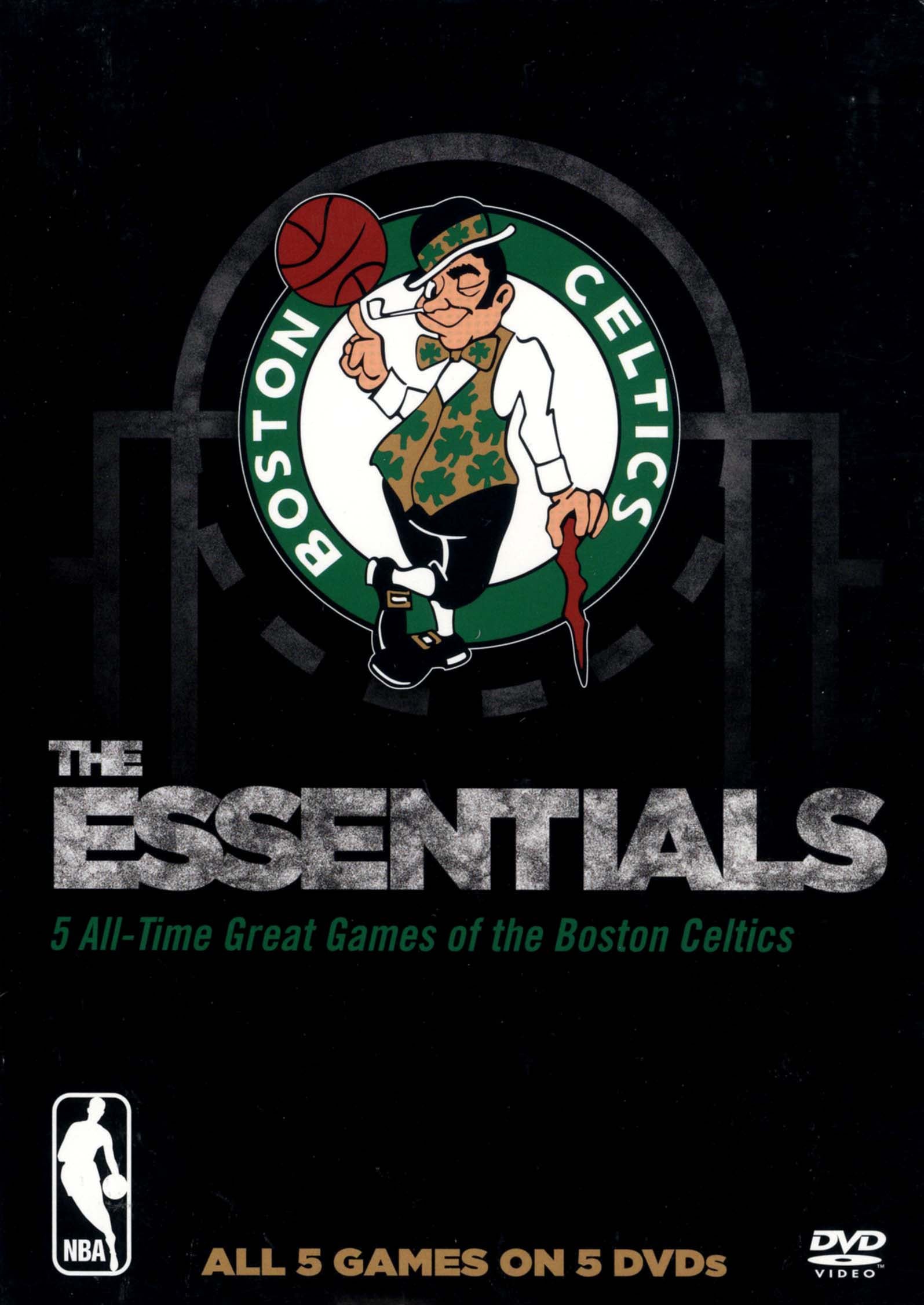 NBA Essential Games of the Boston Celtics [5 Discs] cover art