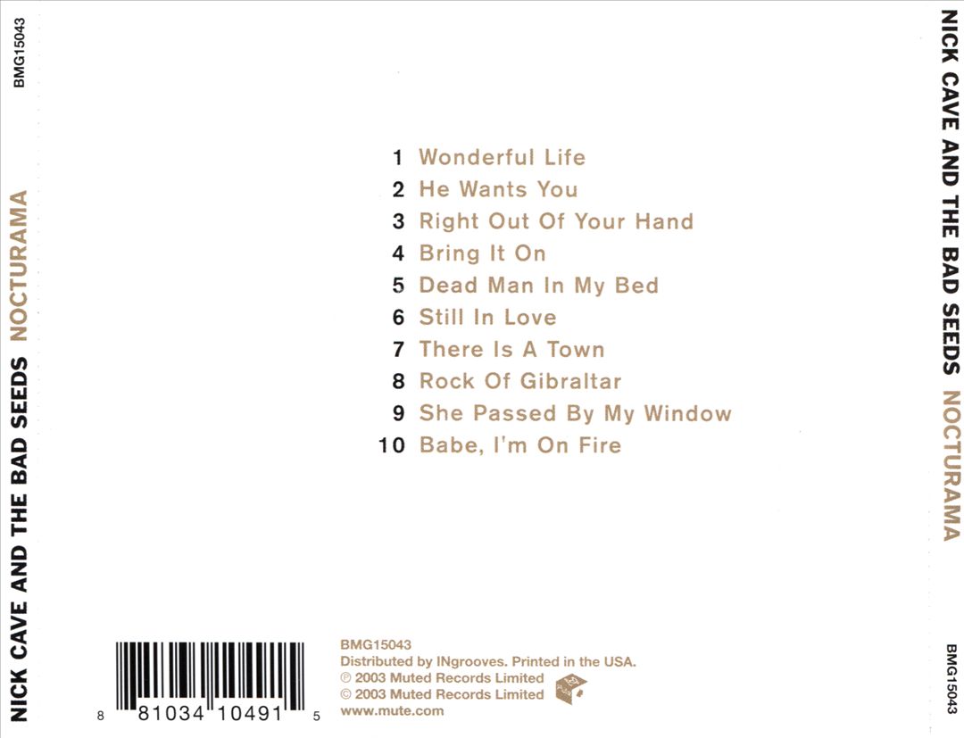 Nocturama cover art